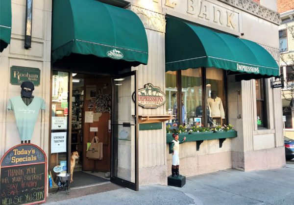 Impressions of Saratoga storefront