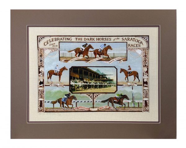 Celebrating The Dark Horse Horses of Saratoga