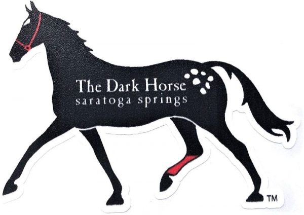 Classic Dark Horse Silhouette Sticker