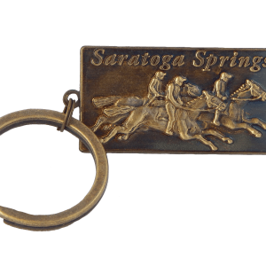 Antique Bronze Horse Keychain