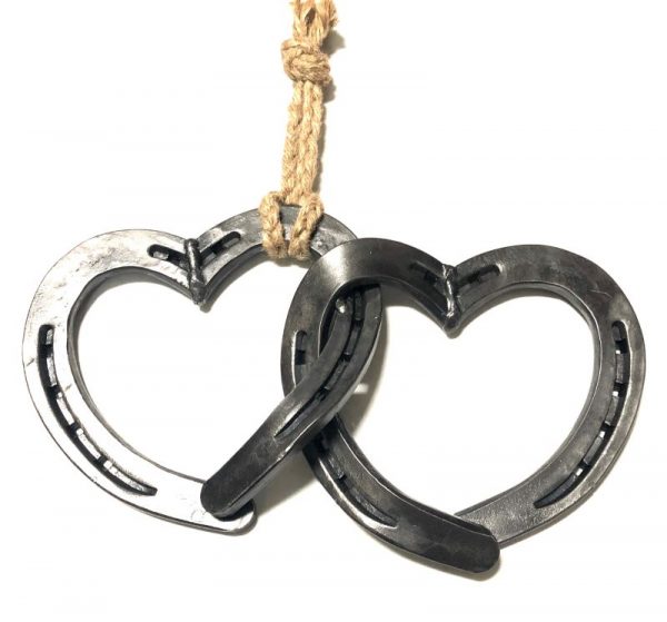 Horseshoe Double Heart