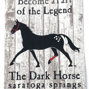 Barn Board Legend Dark Horse Sticker