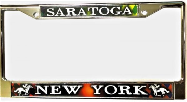 License Plate Chrome Frame