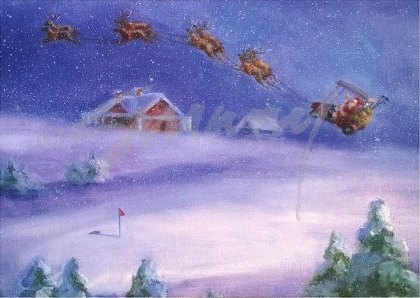 Magical Flight Christmas Card