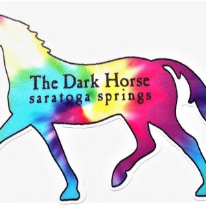 Dark Horse Tie Dye Silhouette Sticker