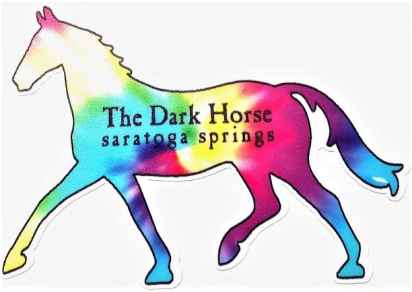 Dark Horse Tie Dye Silhouette Sticker