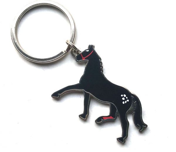 Dark Horse Silhouette Keyring