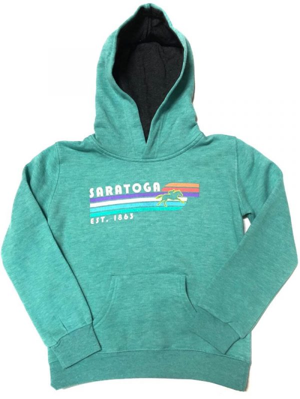 Youth Retro 70's Lines Hoodie - Image 2