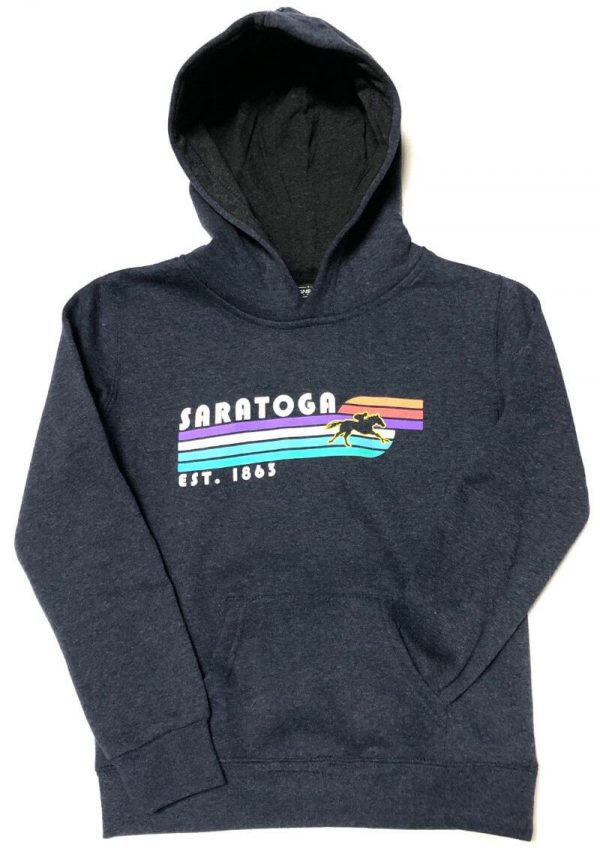 Youth Retro 70's Lines Hoodie