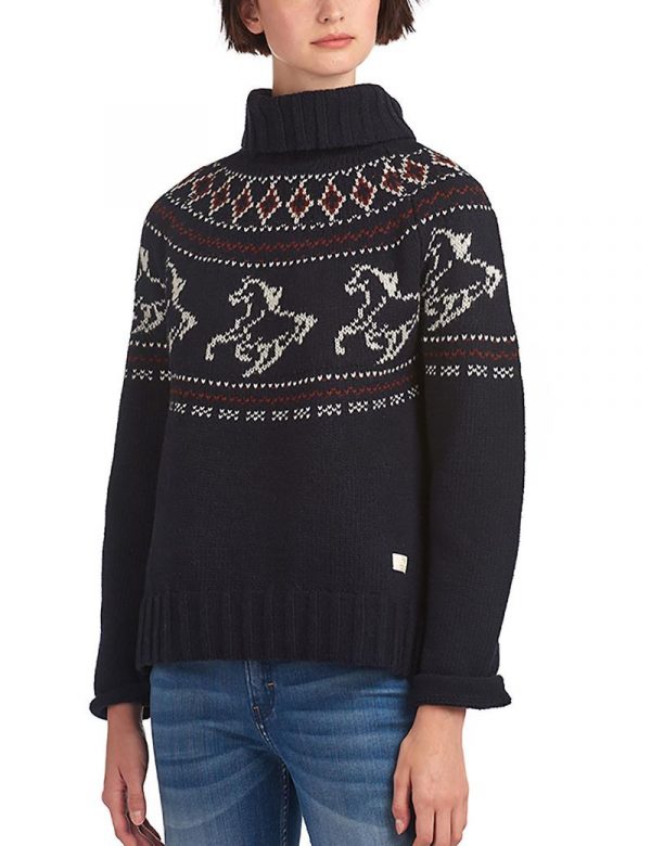 Barbour Horse Turtleneck Sweater - Image 2