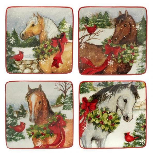 Holiday Horse Mini Plate - Image 2