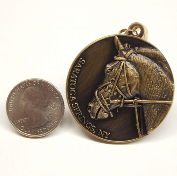 At the Start Bronze Keychain - Image 2