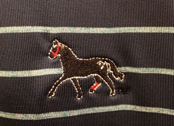 Men's Under Armour Dark Horse Tour Stripe Polo - Image 4