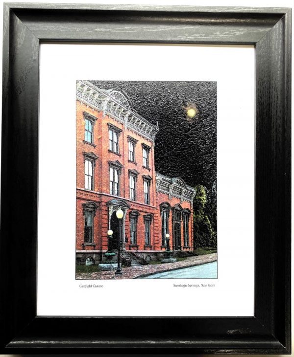 Canfield Casino at Night Print