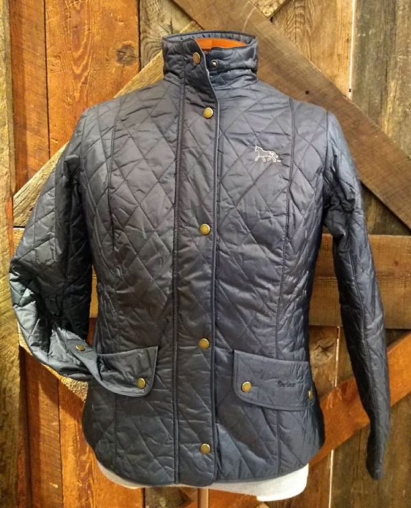 Ladies Barbour Dark Horse Cavalry Quilted Jacket - Impressions of Saratoga