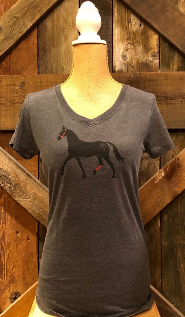 Dark Horse Ladies V-Neck Tee