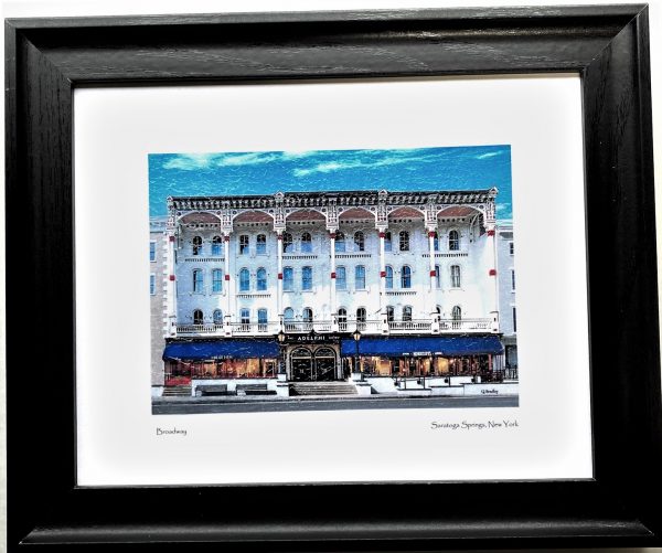 Saratoga Adelphi Hotel Print