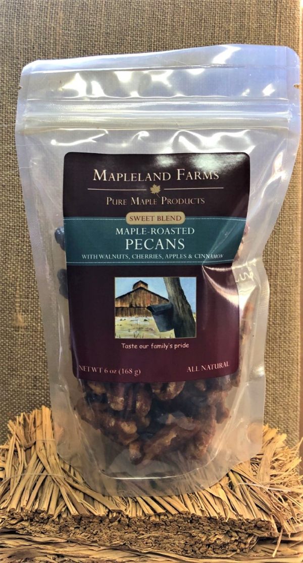 Mapleland Farms Maple Roasted Pecans (Sweet Blend)