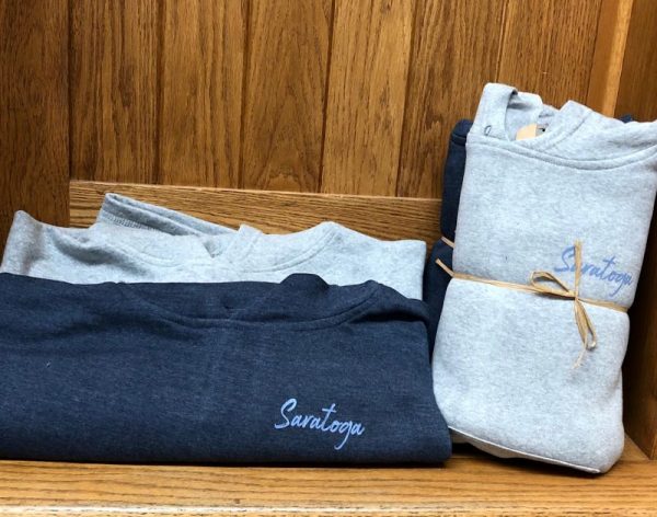 Saratoga Sweatshirt Fleece Poncho - Image 2