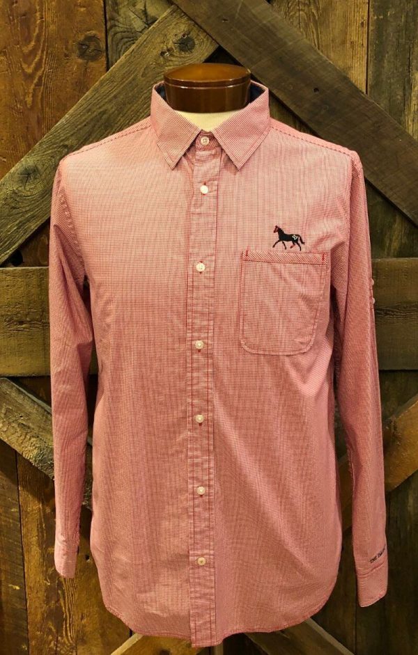 Dark Horse Mini Check Button Down Shirt