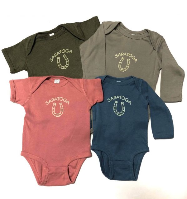 Saratoga Horseshoe Onesie Long Sleeve