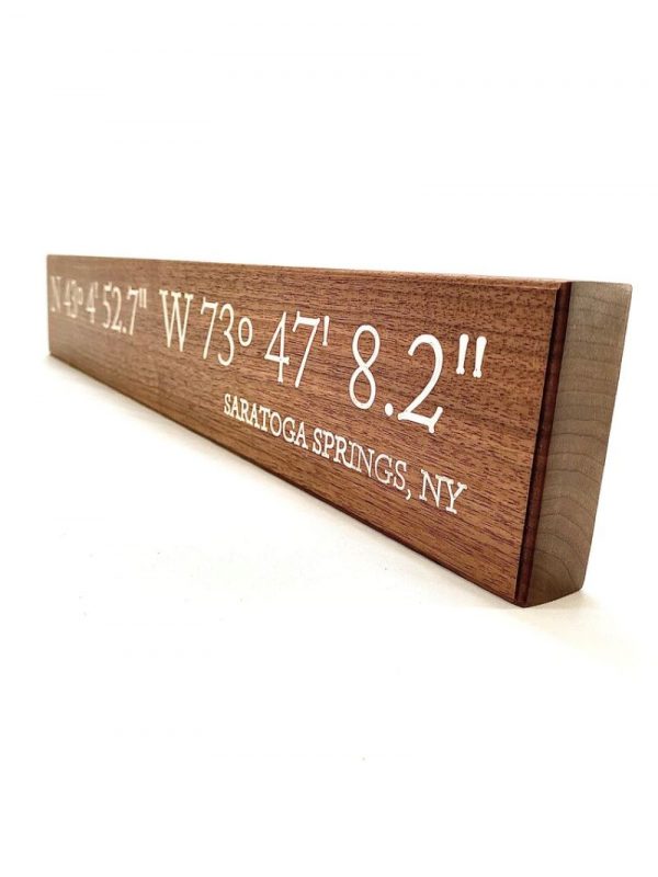 Saratoga Coordinates Sign - Image 3