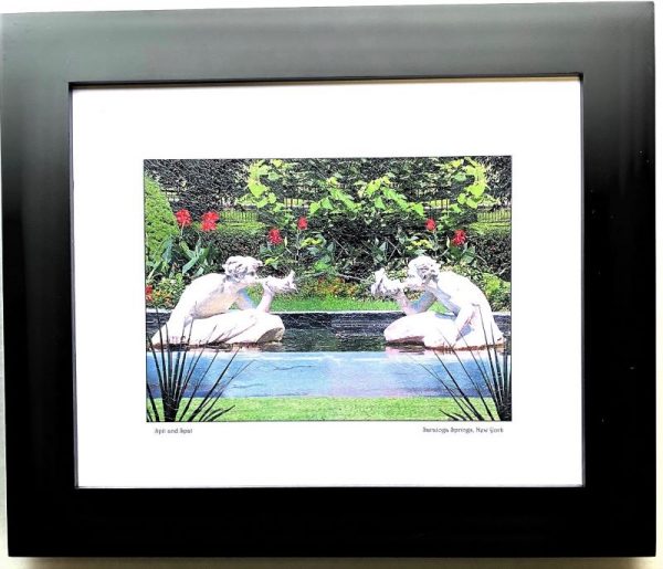 Saratoga Spit and Spat in Congress Park Print