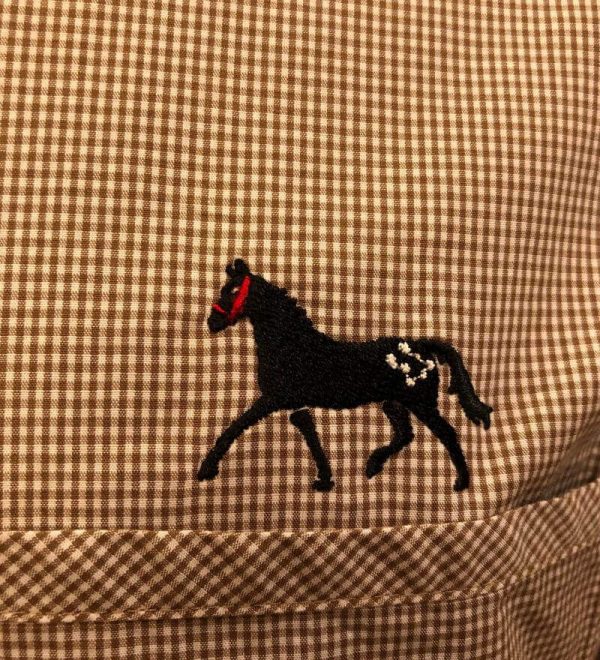 Dark Horse Mini Check Button Down Shirt - Image 4