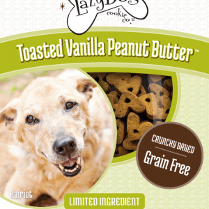 Toasted Vanilla Peanut Butter Dog Treats