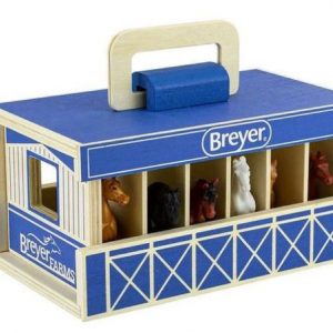 Breyer Farms Wood Stable Horse Playset