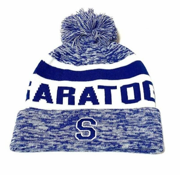 Saratoga Blue Streaks Knit Hat