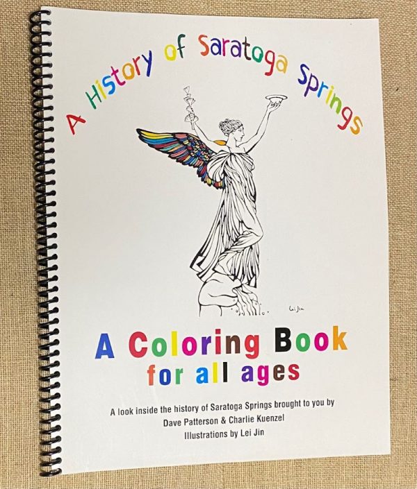A History of Saratoga Springs Coloring Book