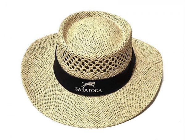 Gambler Straw Saratoga Hat