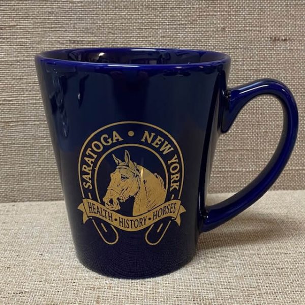 Health, History & Horses Cobalt Mug