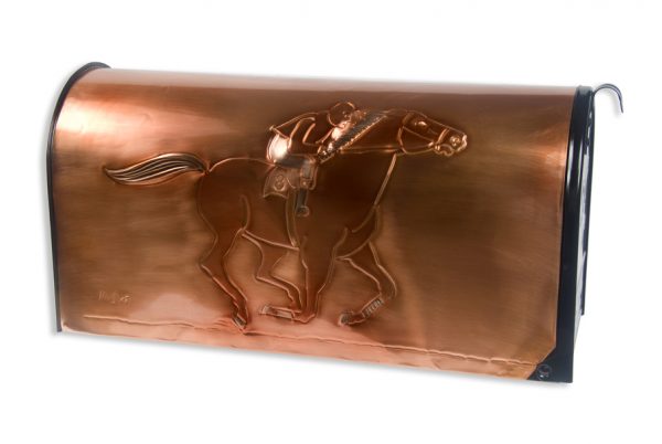 Post Mounted Copper Mailboxes