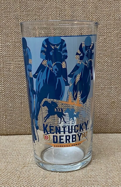 2021 Kentucky Derby glass
