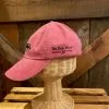Baseball cap- Embroidered The Dark Horse- Nantucket red- unisex- side view