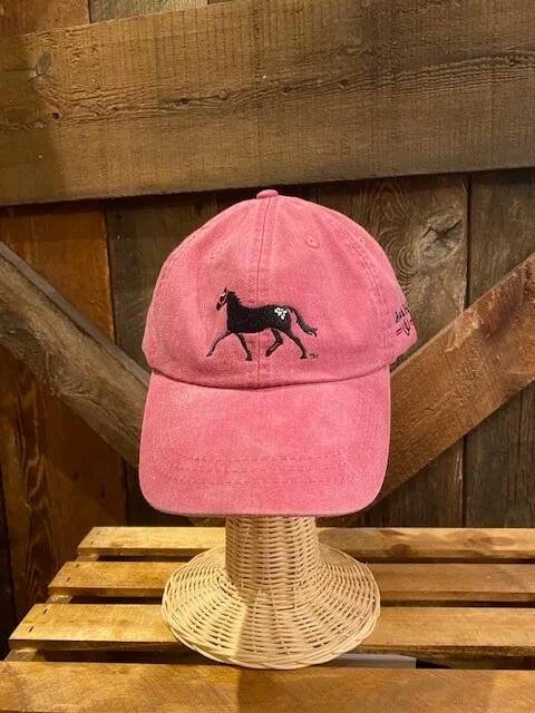 Baseball cap- Dark Horse- Nantucket red- unisex