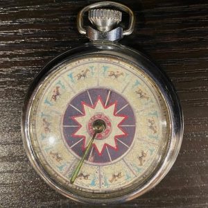 1930's Horse Race Pocket Watch