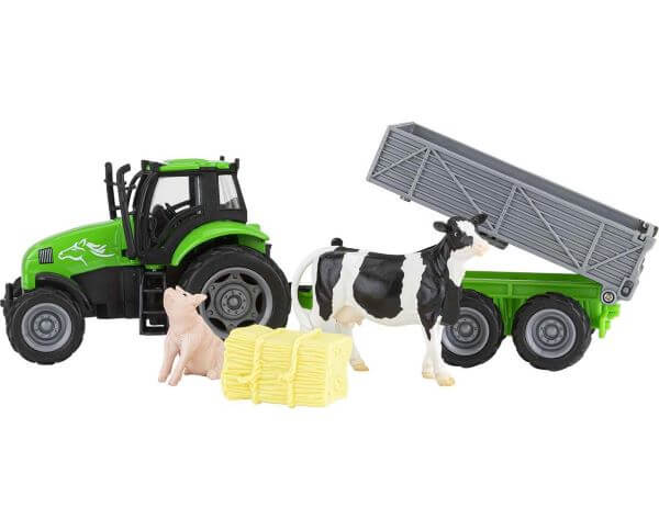 breyer-farms-tractor-and-tag-a-long-wagon-model-breyer