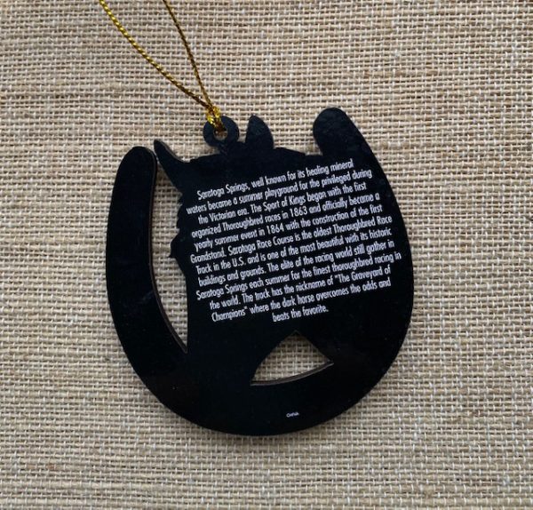 Horseshoe Bust Head Ornament - Image 2