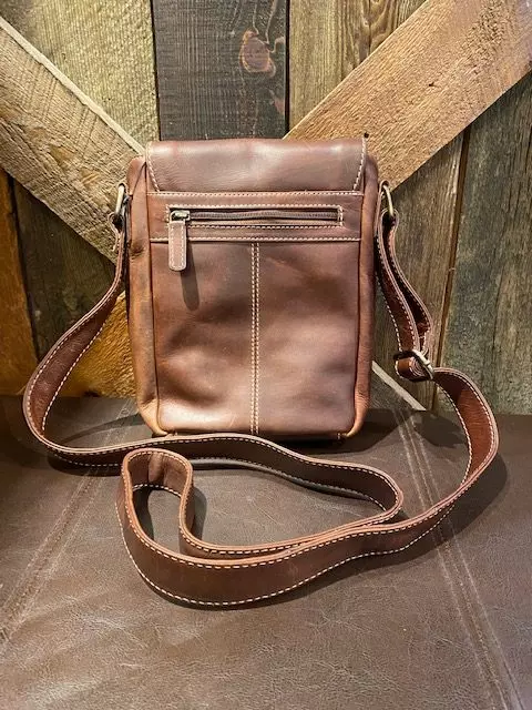 Small Messenger Bag Crossbody Leather for Men