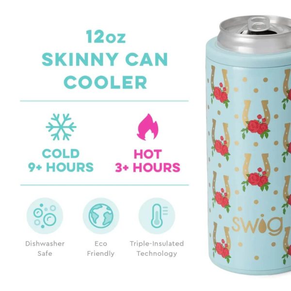 Run For the Roses Skinny Can Cooler (12oz) - Image 2