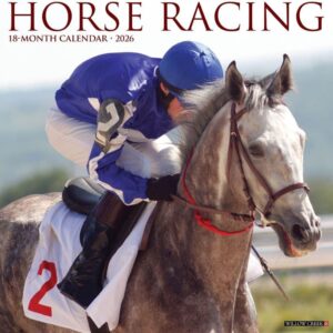Horse Racing 2026 Wall Calendar