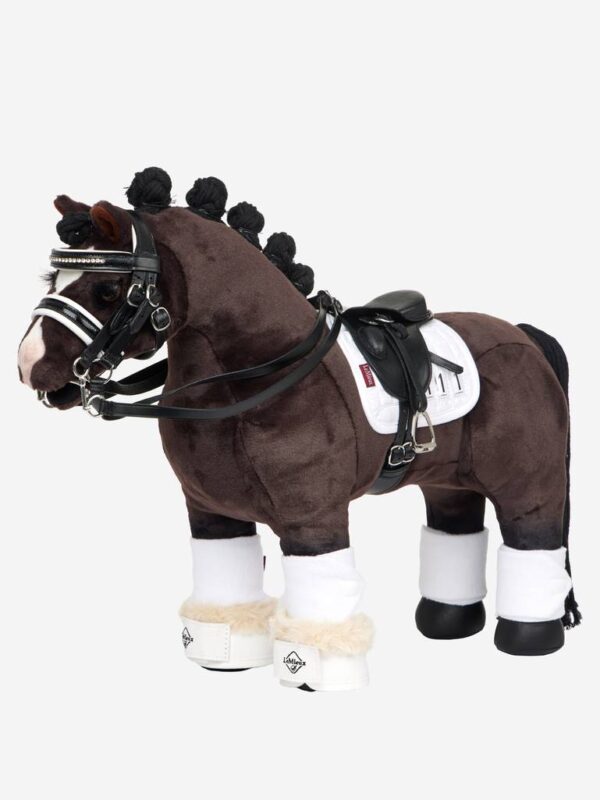 LeMieux Toy Pony Double Bridle Black - Image 2