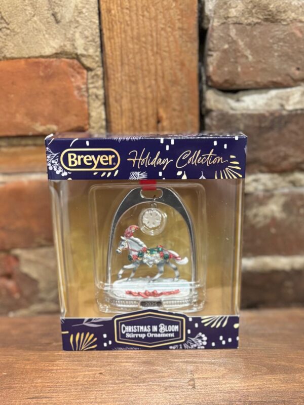 2025 Stirrup Ornament - Christmas in Bloom - Image 2