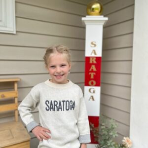 Kids Offset Hip to the Post Sweater